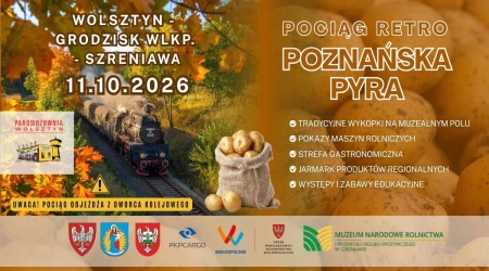Pociąg retro - Poznańska Pyra